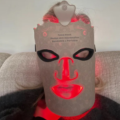 Reseña de Valeria S. — máscara LED Lumé, 41 años, Mendoza